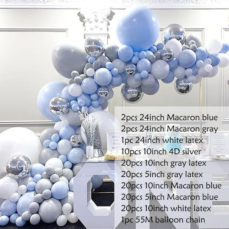 Baby Boy Me Blue Balloons