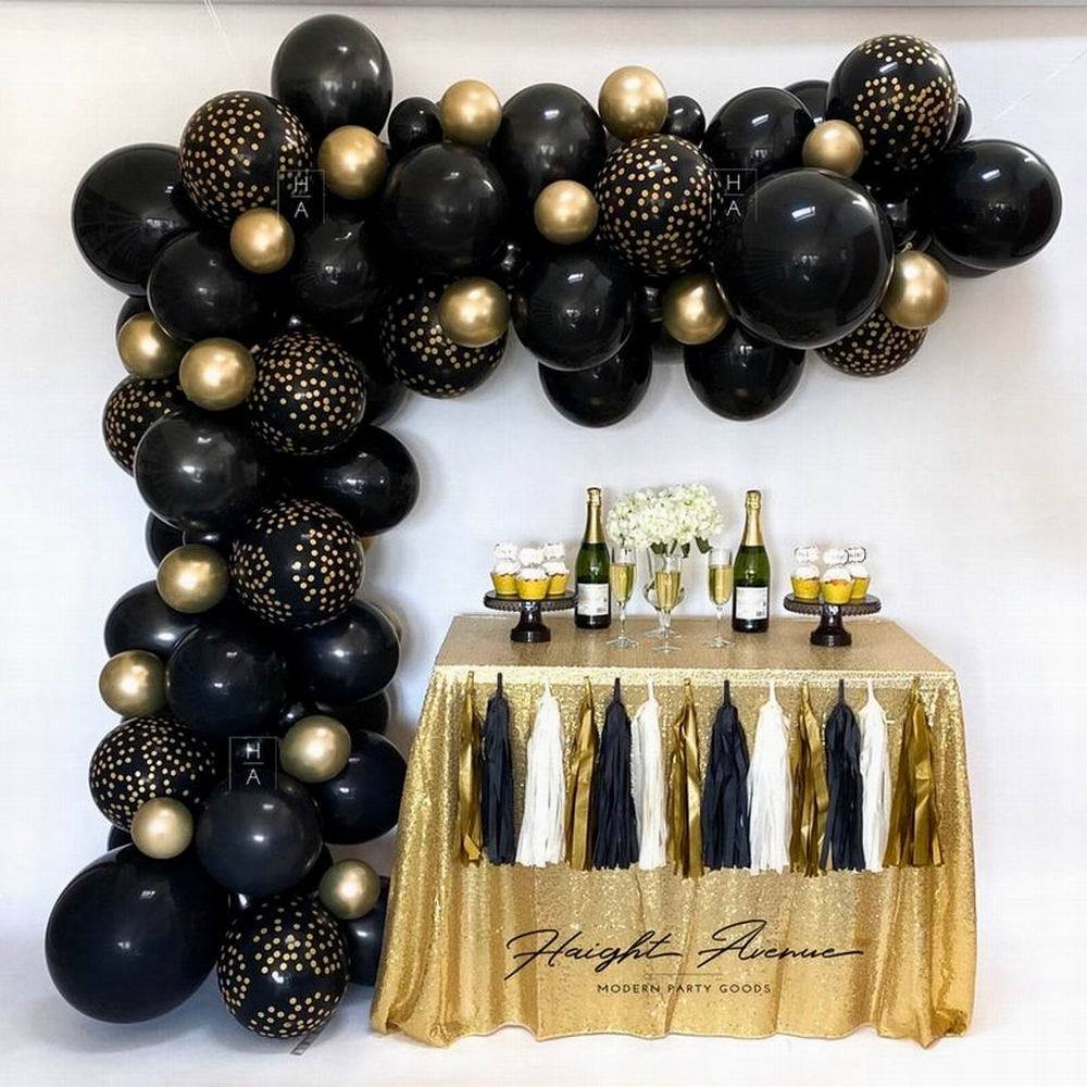 Panther Me Black or Champagne (Pearlescent) Balloons
