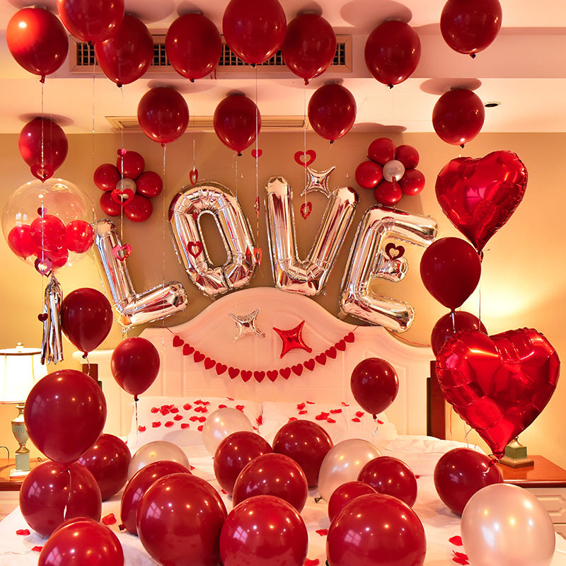 Romance Me Please Bedroom Balloons